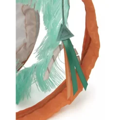 SmartyKat Fringe Frenzy Activity Tunnel Toy For Cats