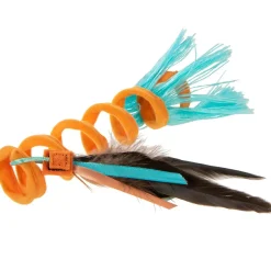 SmartyKat Instincts Crazy Coil Spring Fringe Cat Toy