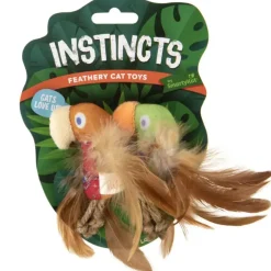 SmartyKat Instincts Love Mates Feathery HappyNip Cat Toys