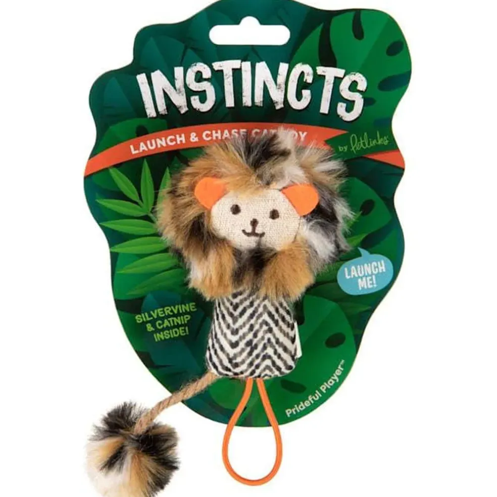 SmartyKat Instincts Prideful Player Launcher Cat Toy