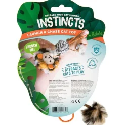 SmartyKat Instincts Prideful Player Launcher Cat Toy