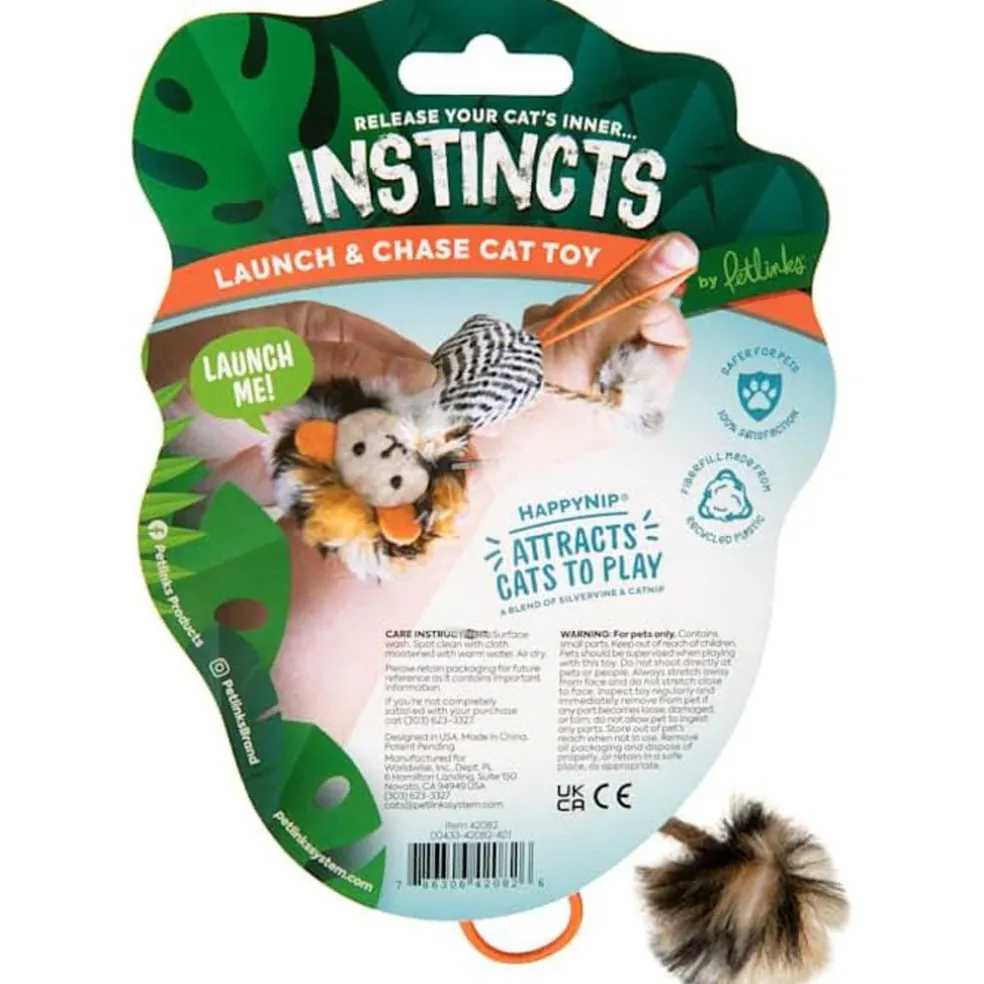 SmartyKat Instincts Prideful Player Launcher Cat Toy