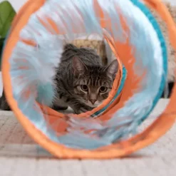 SmartyKat Instincts Teaser Tunnel Activity Tunnel Cat Toy