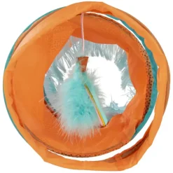 SmartyKat Instincts Teaser Tunnel Activity Tunnel Cat Toy