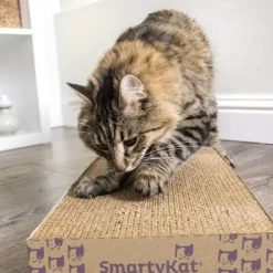 SmartyKat Super Scratcher Wide Corrugate with Catnip For Cats