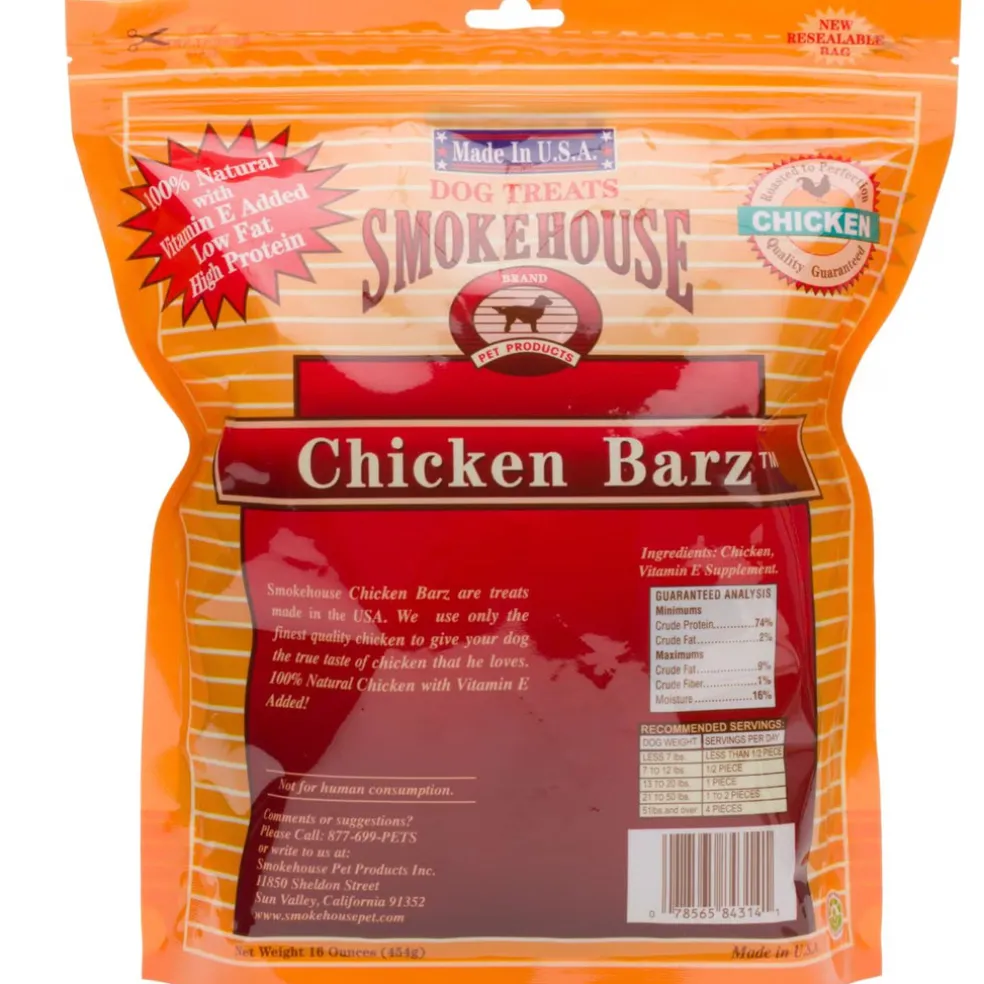 Smokehouse Chicken Barz Dog Treats