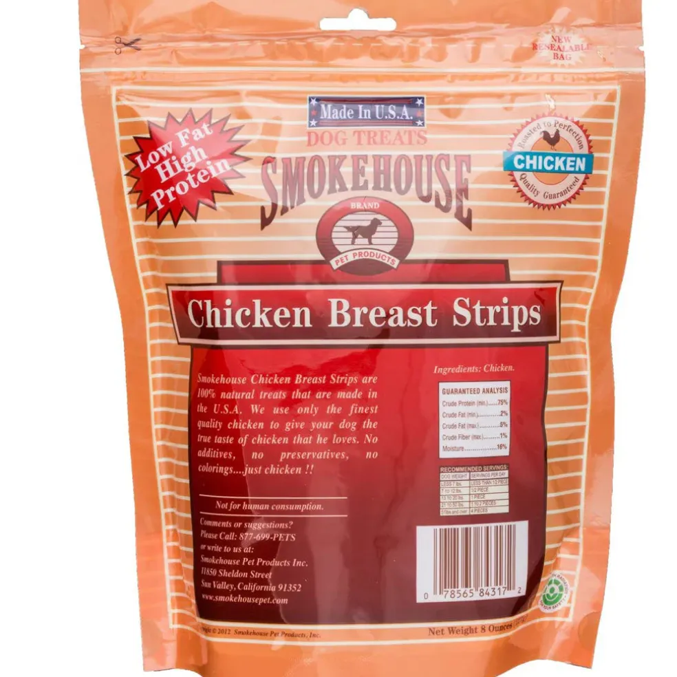 Smokehouse Chicken Breast Strips Dog Treats