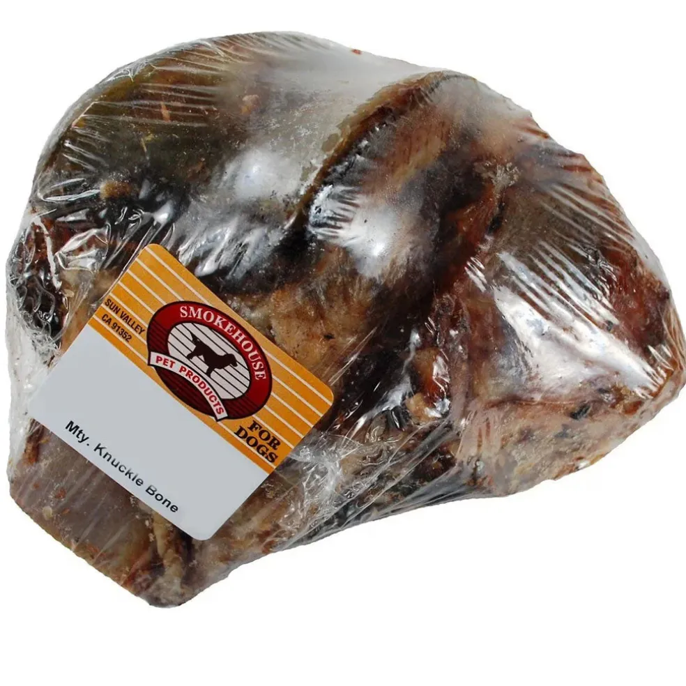 Smokehouse USA Meaty Knuckle Bone Dog Treat, Large