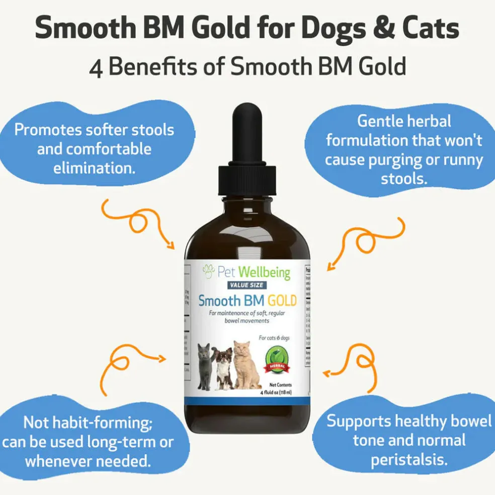 Smooth BM Gold - For Cat Constipation (4 oz)