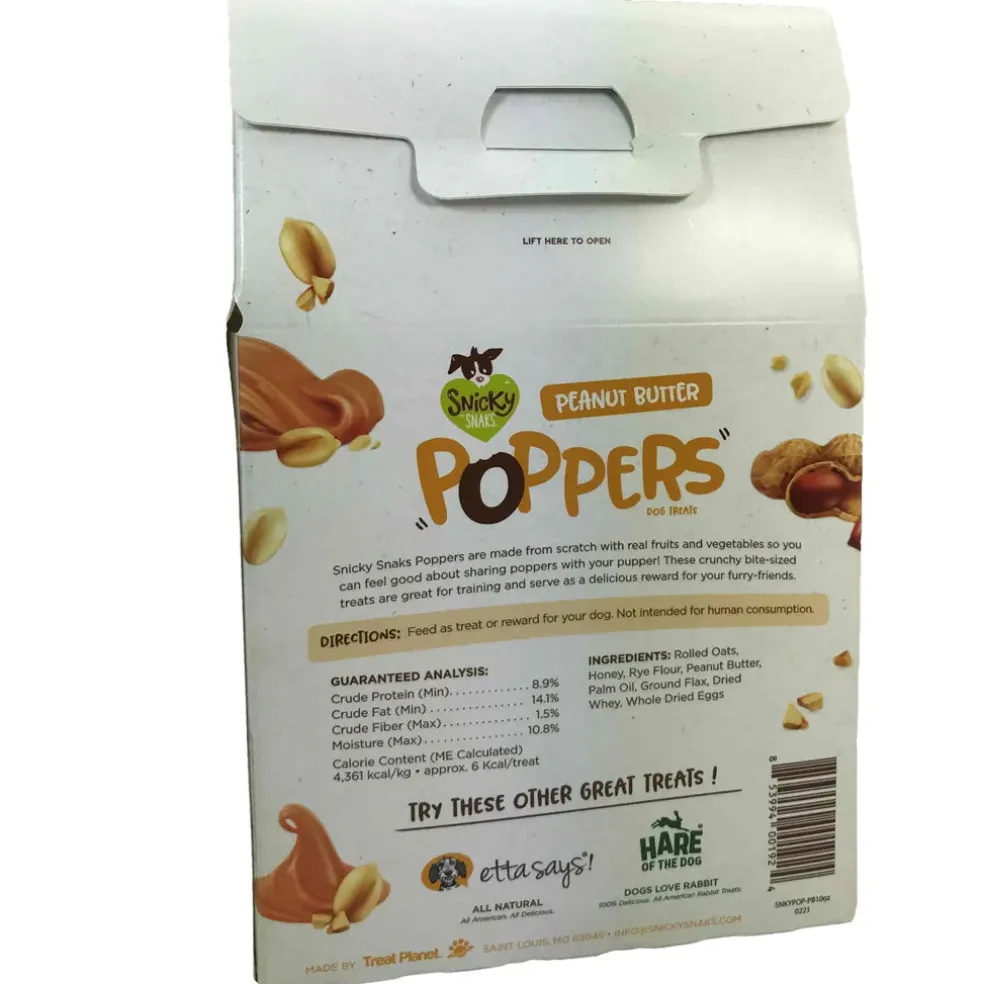 Snicky Snaks Poppers Dog Treats, 10-oz