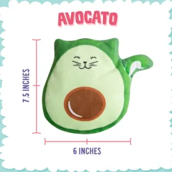 Snugarooz AvoCato Soft & Durable Plush Dog Toy