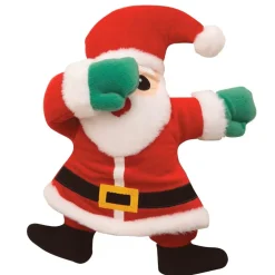 Snugarooz Dabbing Santa Plush Dog Toy (10")