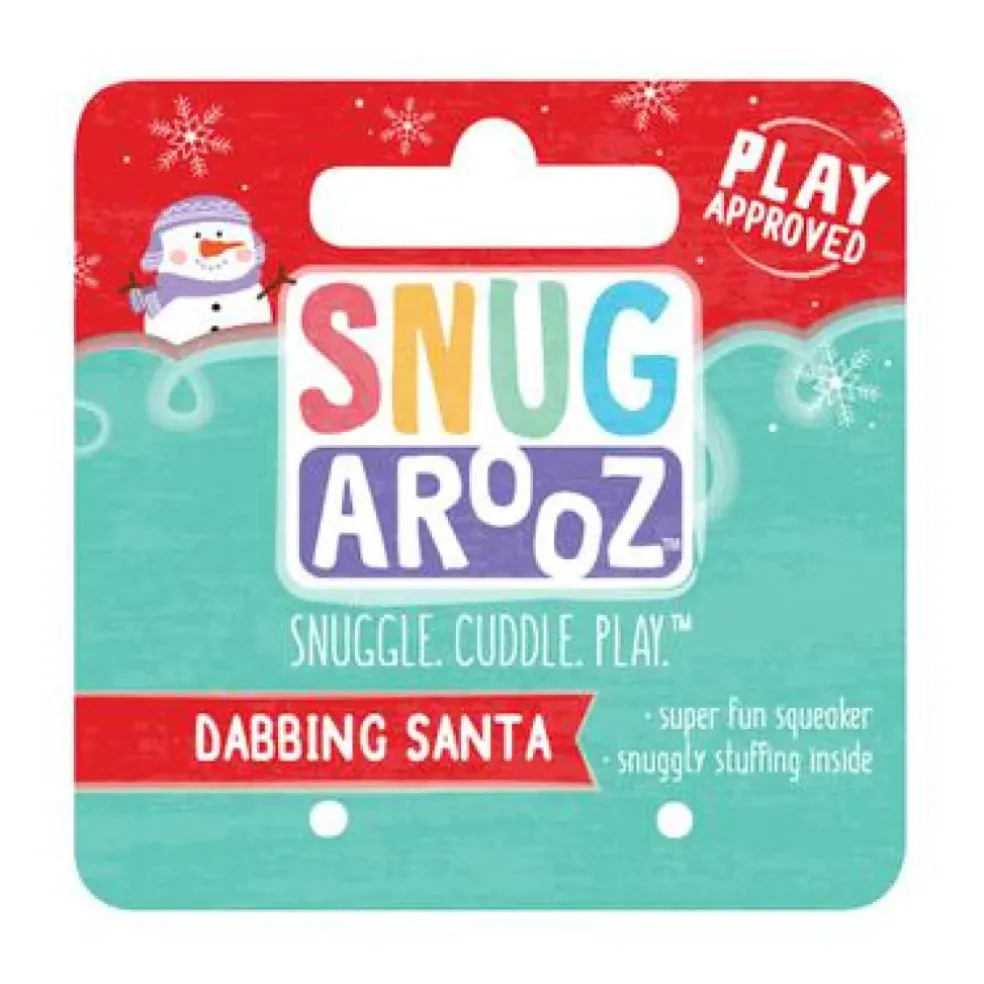 Snugarooz Dabbing Santa Plush Dog Toy (10")
