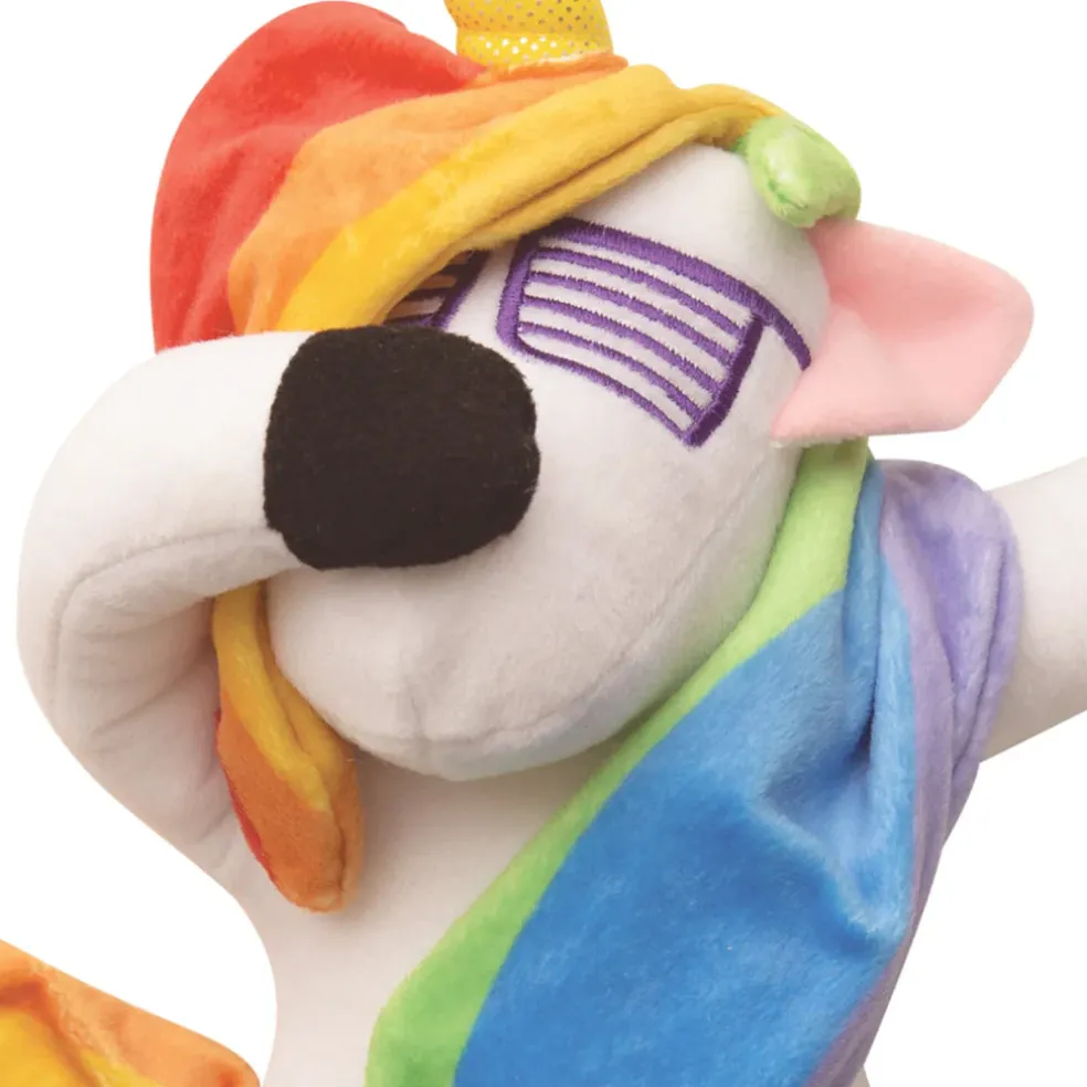 Snugarooz Dab the Unicorn Dog Plush Toy (12")