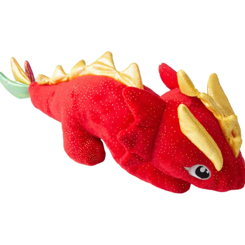 Snugarooz Fire the Dragon Soft Plush Dog Toy