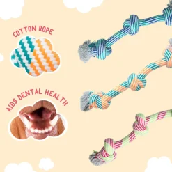 Snugarooz Get N Knotty Rope Dog Toy (22