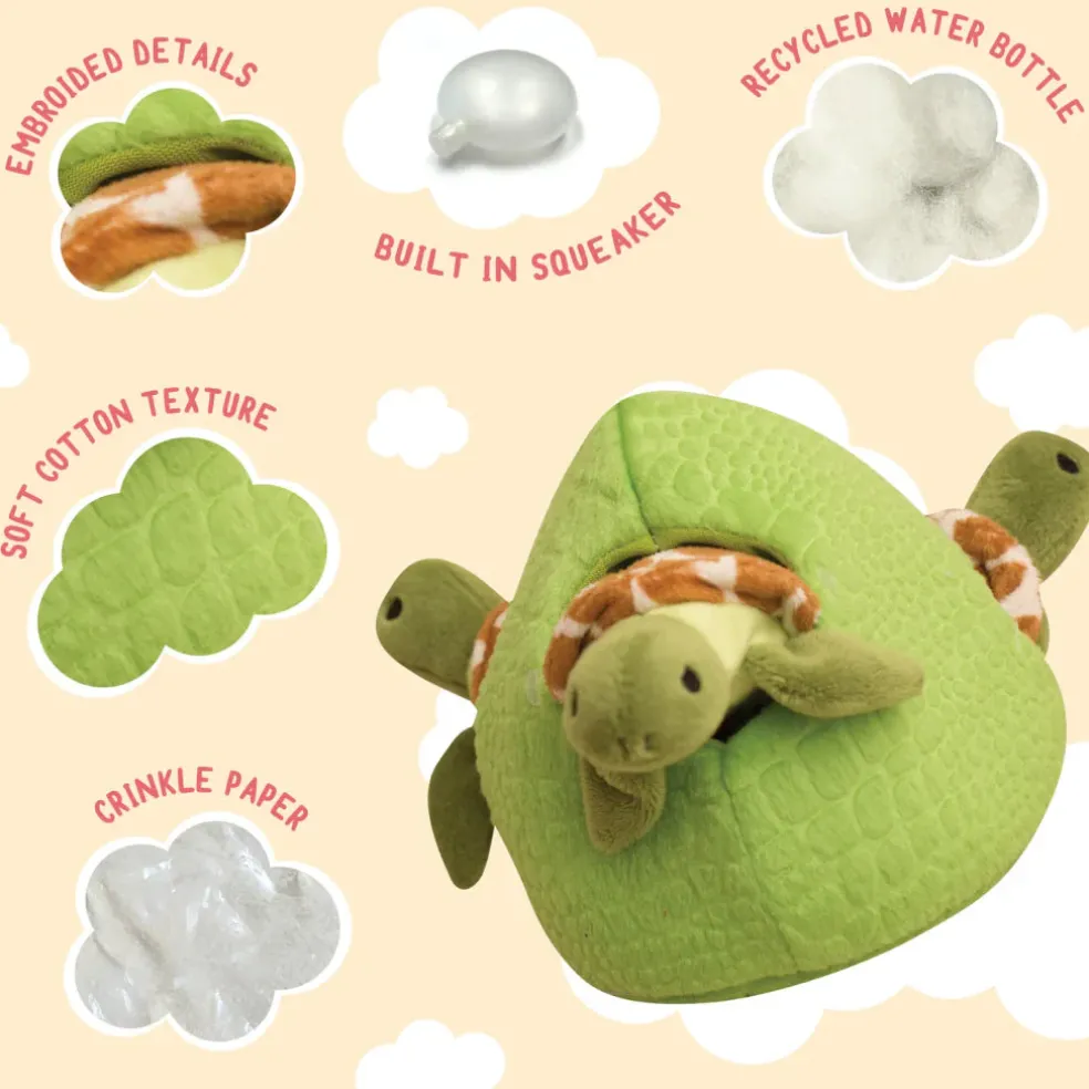 Snugarooz Hide & Seek Reef 4 Toys in 1 Dog Interactive Toy