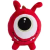 Snugarooz Just Jeff the Monster 2-in-1 Plush with Hidden Ball Dog Toy