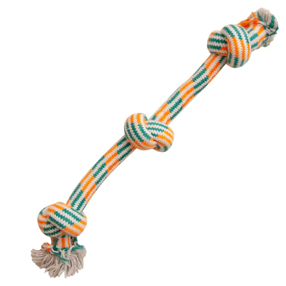 Snugarooz Knotty N Nice Fetch Dog Toy, assorted colors