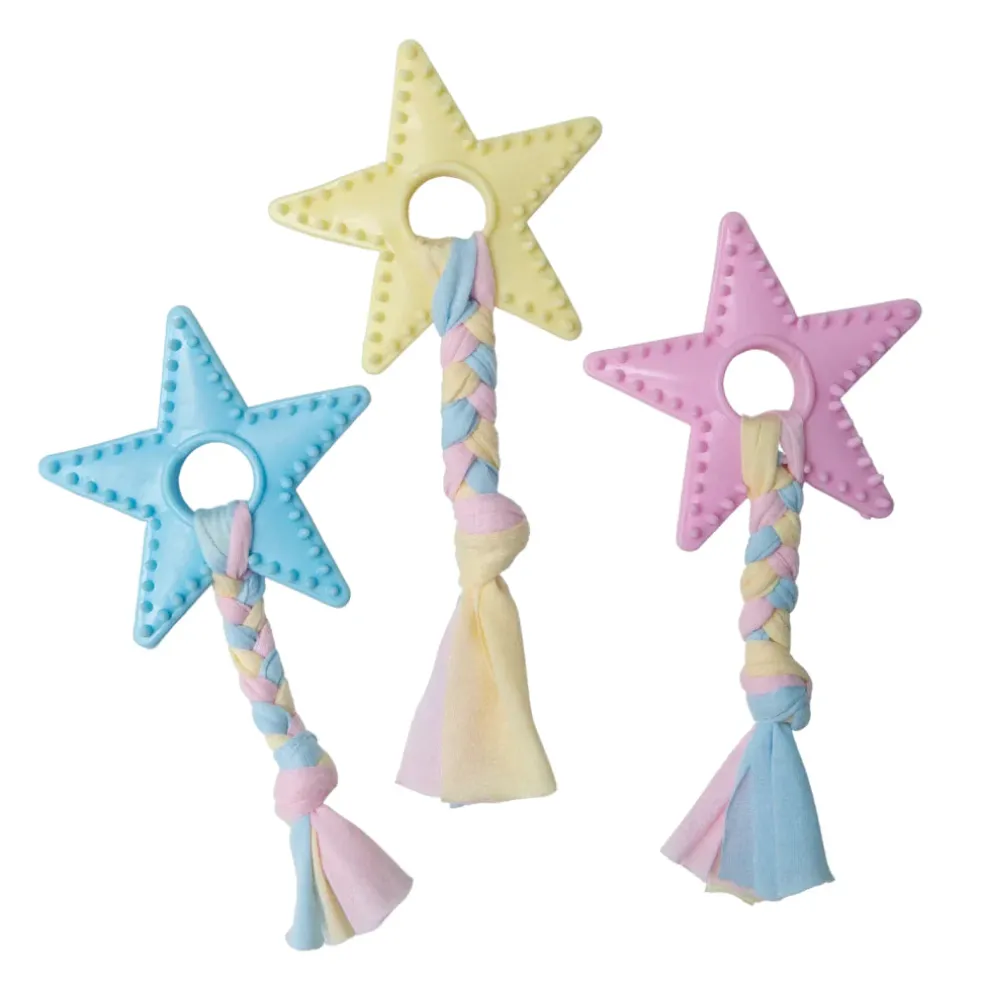 Snugarooz Lil Star Eco-Friendly Dog Chew Toy (7")