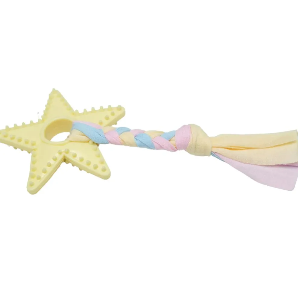Snugarooz Lil Star Eco-Friendly Dog Chew Toy (7")
