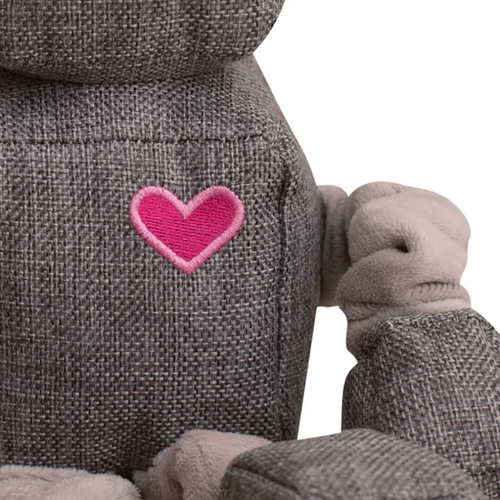 Snugarooz Ryder the Robot Grey Dog Toy (13")