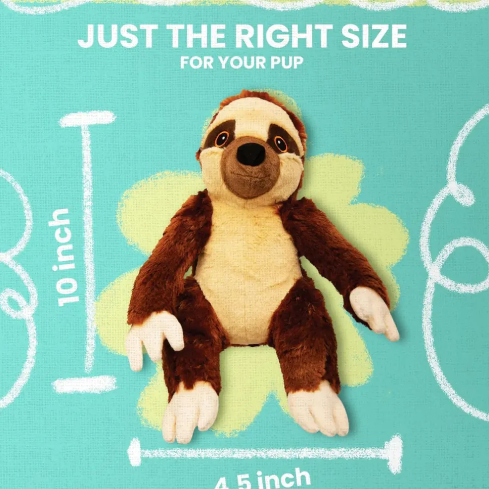 Snugarooz Sasha the Sloth Dog Soft Plush Toys (11")