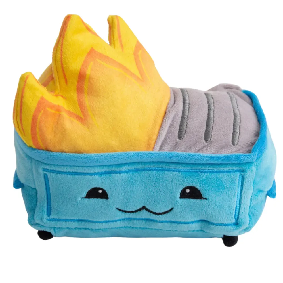 Snugarooz Small Dumpster Fire Plush Dog Toy