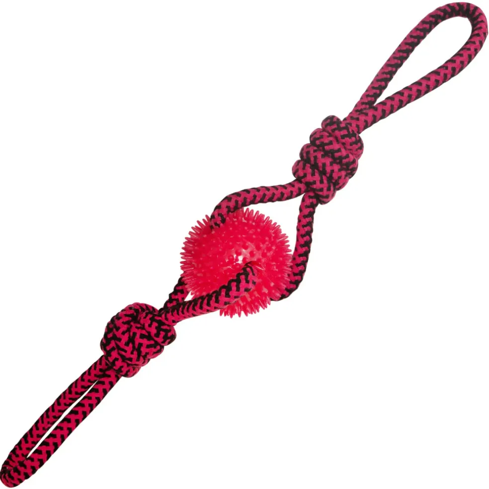 Snugarooz Spikey Baby Dog Tug & Fetch Toy (19")
