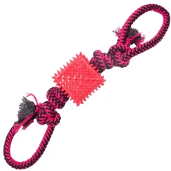 Snugarooz Tug-N-Cube Tug Dog Toy, Assorted Colors