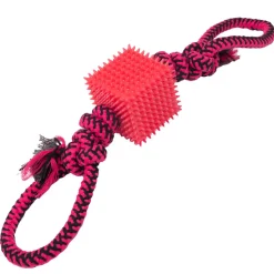 Snugarooz Tug-N-Cube Tug Dog Toy, Assorted Colors