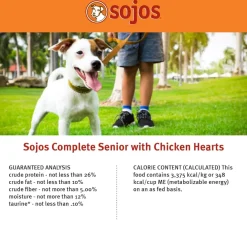 Sojos Complete Chicken Recipe Freeze-Dried Adult Dog Food, 7 lb