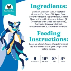 Solid Gold Mobility Support Chicken Soft & Chewy Hip & Joint Dog Treats, 5.2-oz pouch