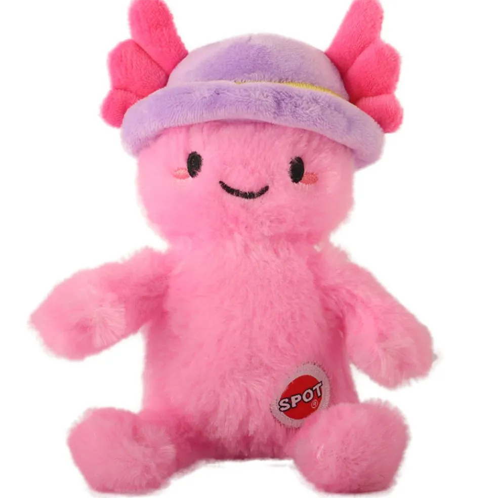 Spot Axolotl with Hat Dog Toy 6"