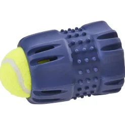 Spot Barrett Tough Tennis Jumble Dog Toy Blue, Small