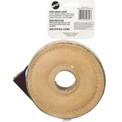 Spot Dura-Fused Chunkies Leather Ring Chew Toy For Dogs