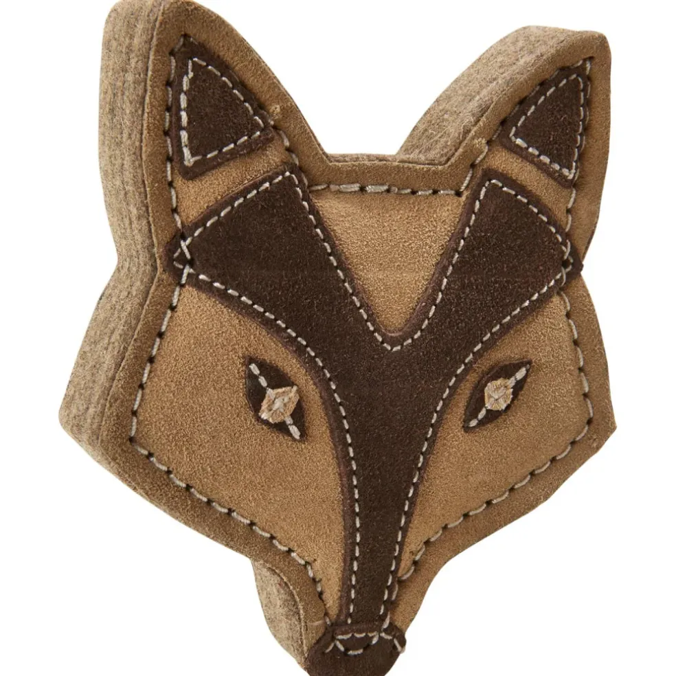 Spot Dura-Fused Chunkies Leather Fox Chew Toy For Dogs