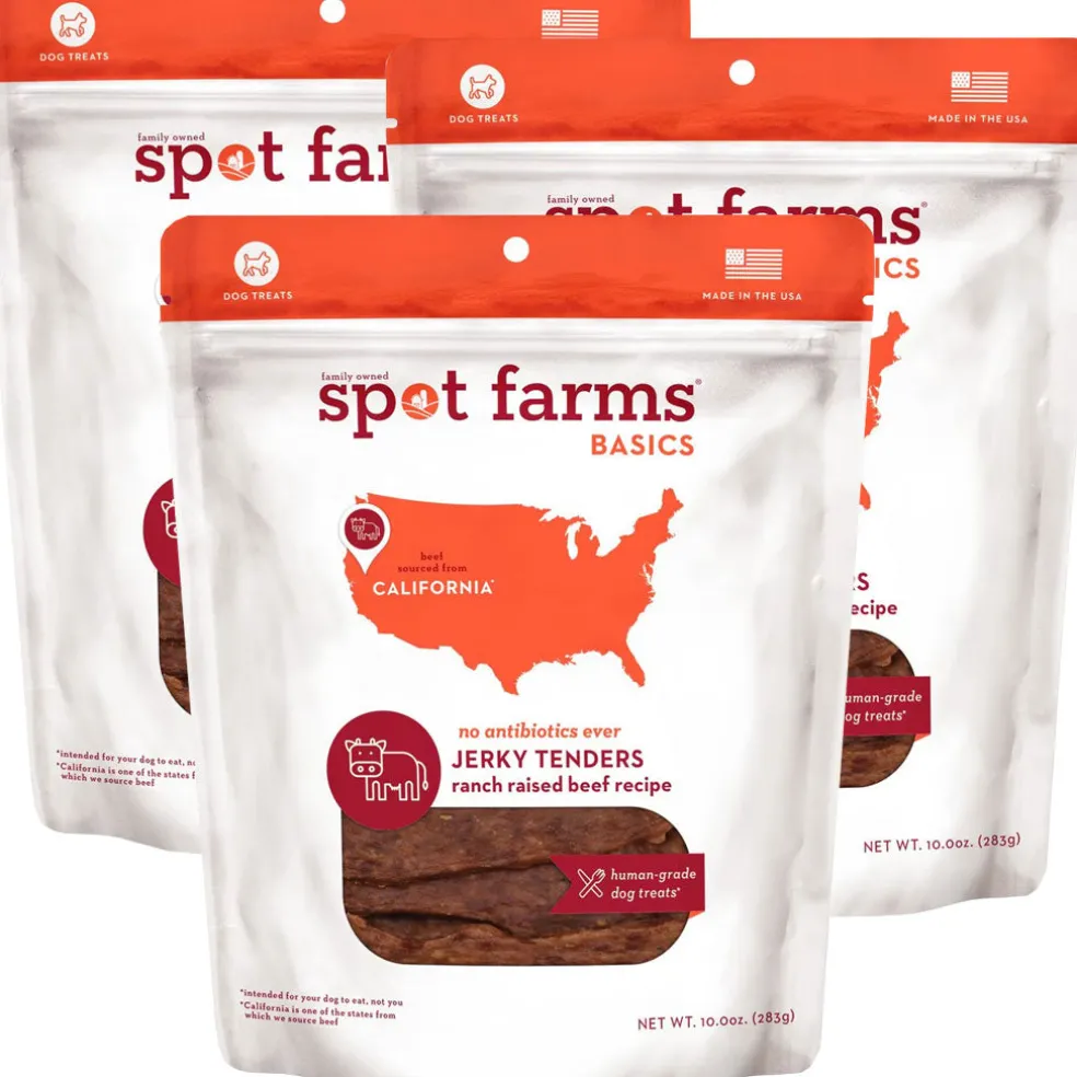 Spot Farms Basic Beef Jerky Tenders Dog Treats