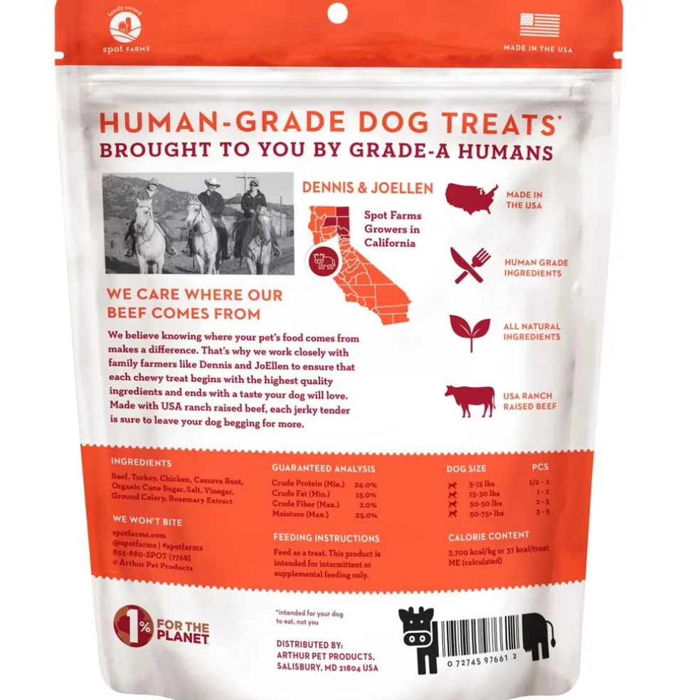 Spot Farms Basic Beef Jerky Tenders Dog Treats