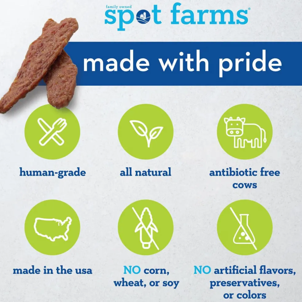 Spot Farms Basic Beef Jerky Tenders Dog Treats