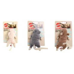 Spot Flat Mouse Frankie with Nip Catnip Toy, Assorted Colors