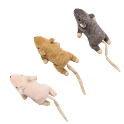 Spot Flat Mouse Frankie with Nip Catnip Toy, Assorted Colors