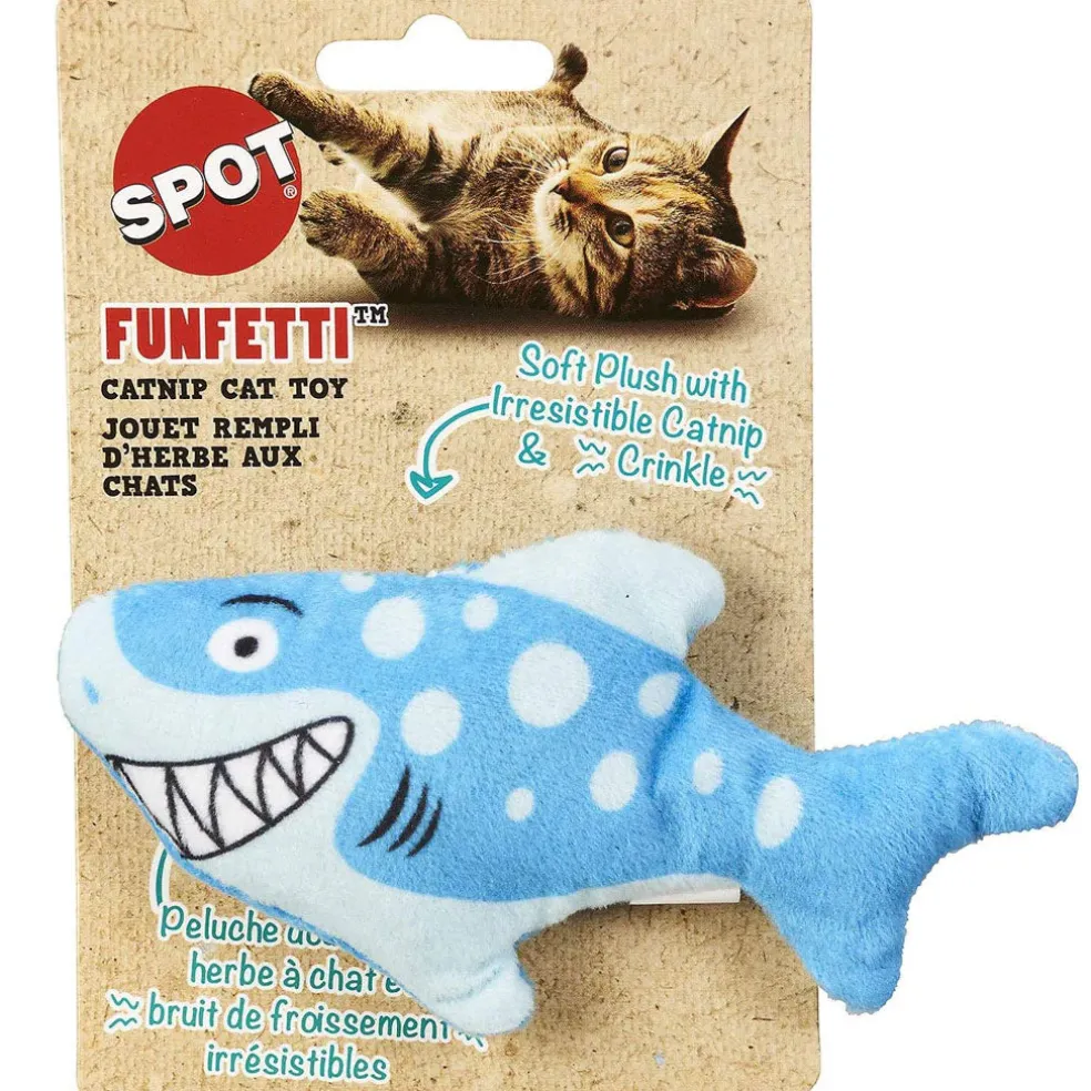 Spot Funfetti Cat Toy with Catnip, Assorted, 5"