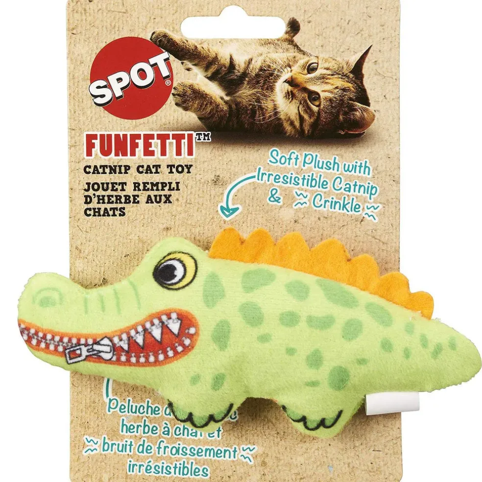 Spot Funfetti Cat Toy with Catnip, Assorted, 5"