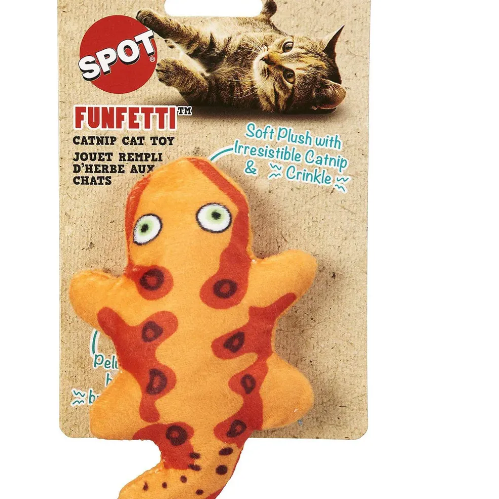 Spot Funfetti Cat Toy with Catnip, Assorted, 5"