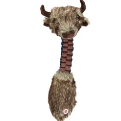Spot Furzz Plush Dog Toy Braided, Assorted, 13"