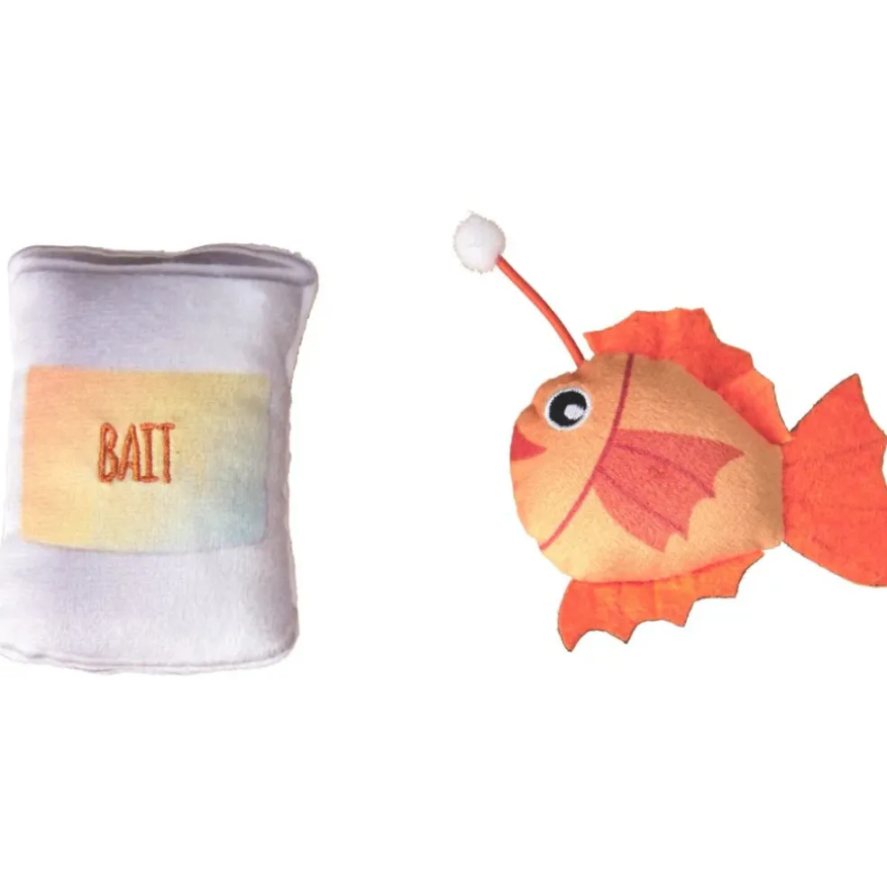 Spot Gone Fishing Crinkly Catnip Cat Toys, assorted colors (2 pack)