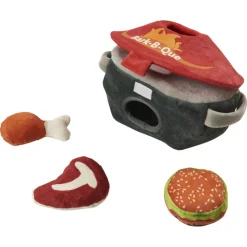 Spot Grill Time Puzzle Plush Dog Toy, 8"