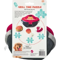 Spot Grill Time Puzzle Plush Dog Toy, 8
