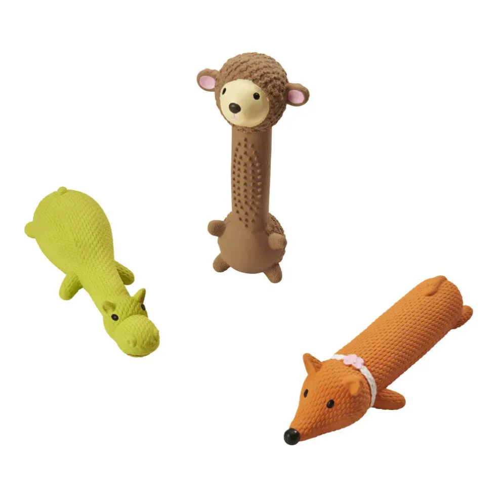 Spot Latex Friends Dog Toy, Assorted, 9-in